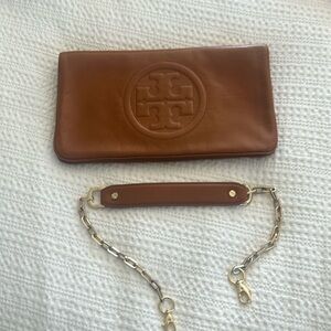 TORY BURCH FLAP CLUTCH/SHOULDER BAG